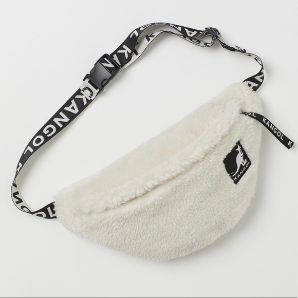 KANGOL x H&M Belt Bag Faux Shearling - Picture 6 of 12